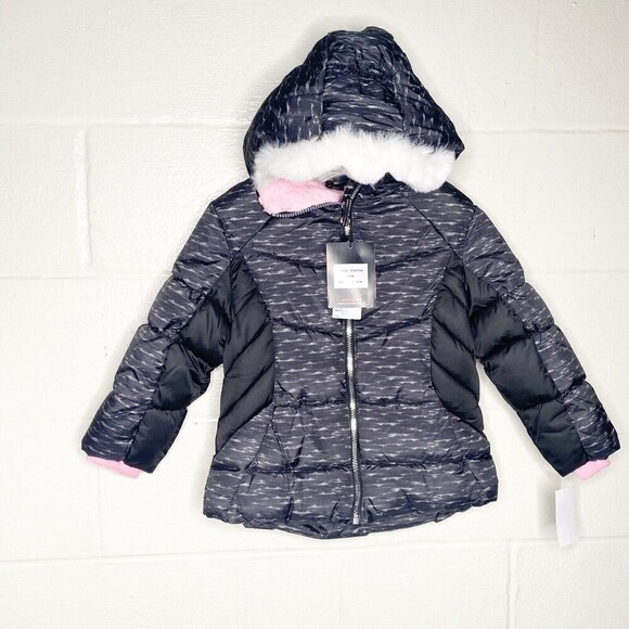 ZeroXposur Other - Zero Xposure Youth Girls SZ XS Winter Snowboard Coat Faux Fur Trim Pink Lined
